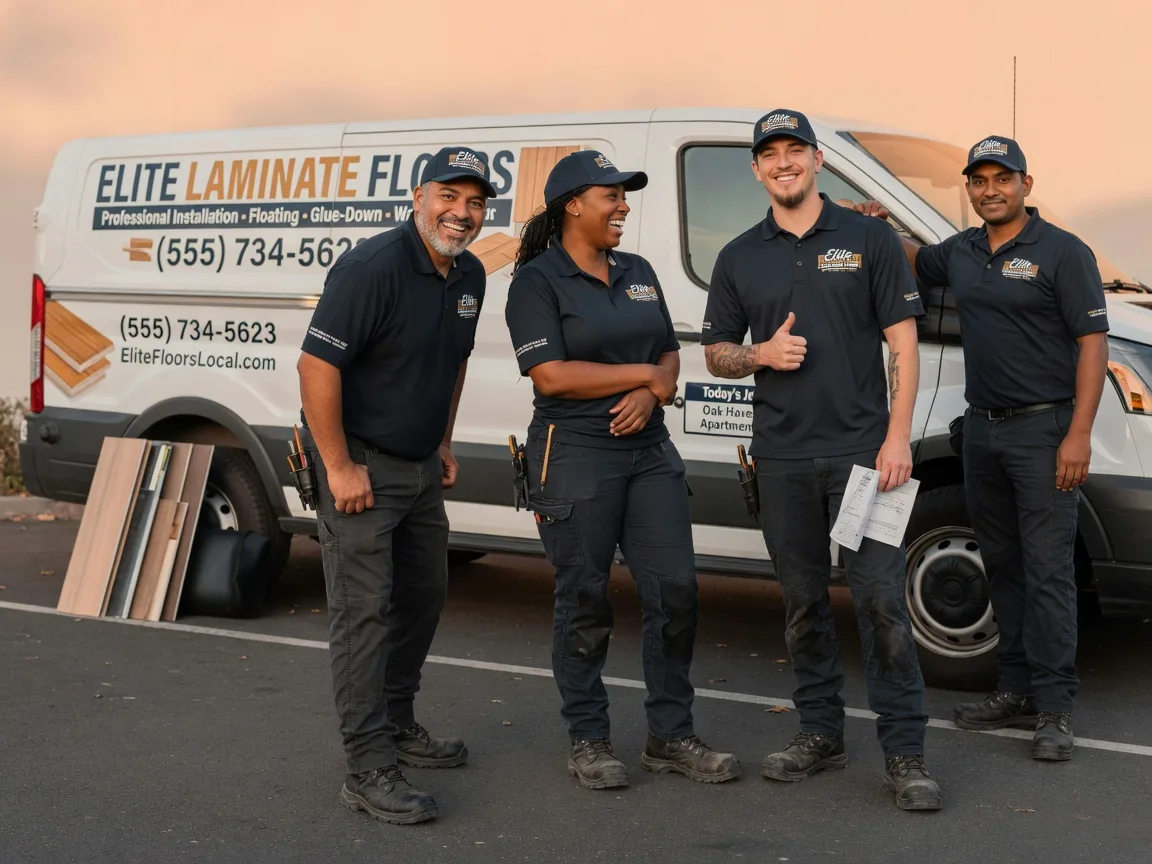 Laminate flooring installation company in Fisher, IL